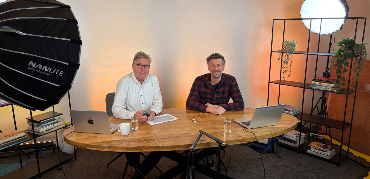 Frank Buchner (RCE) en Jaap Lageman (moderator)