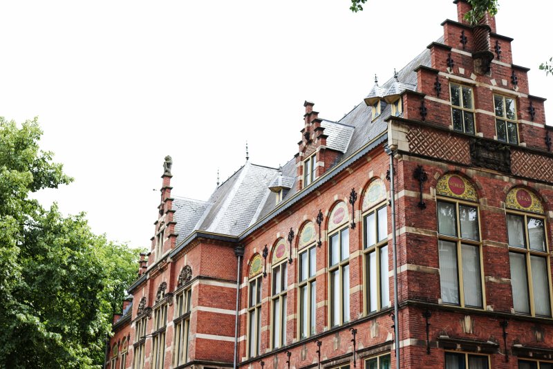 Gebouw en lucht