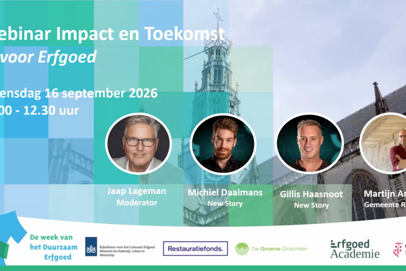 Webinar AI en erfgoed