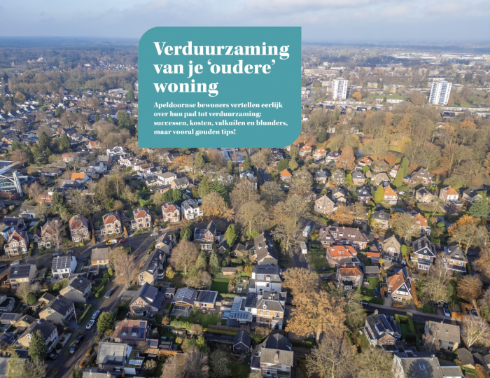 Voorzijde publicatie 'Verduurzaming van je 'oudere' woning